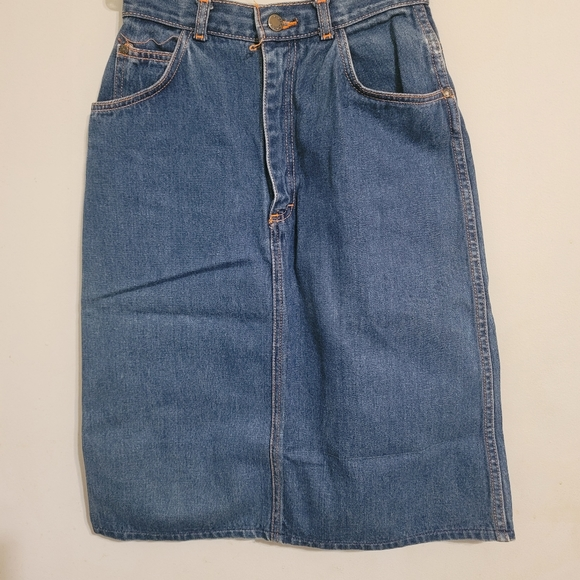 Vintage Gitano skirt 90’s Blue Denim Size‎ 6/7 RARE FIND.Excellent condit… - Picture 1 of 4